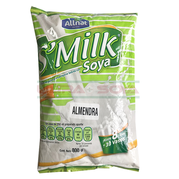 S´MILK ALMENDRA C/800 GRS